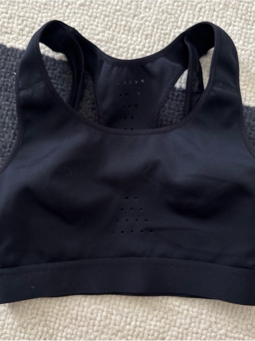 Black Fabletics Women's Sports Bra